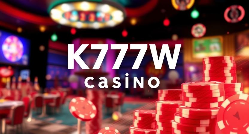 K777W casino online gaming interface