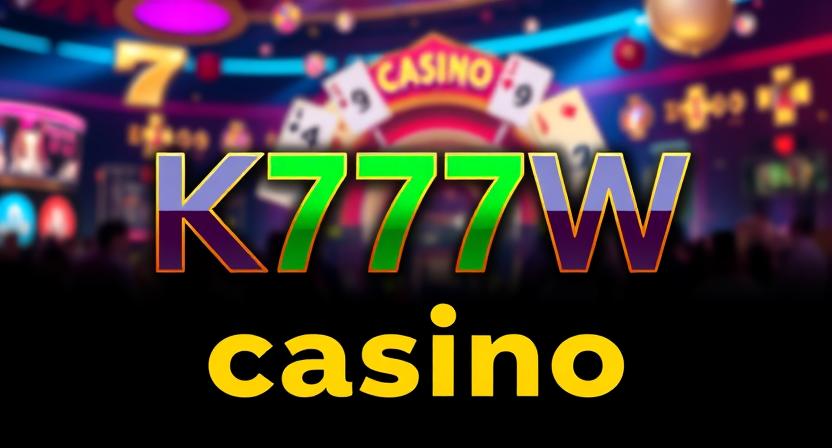 Variety of slot machines available on K777W